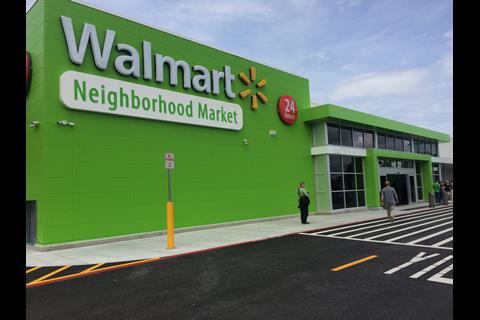 Walmart Neighborhood Market fascia